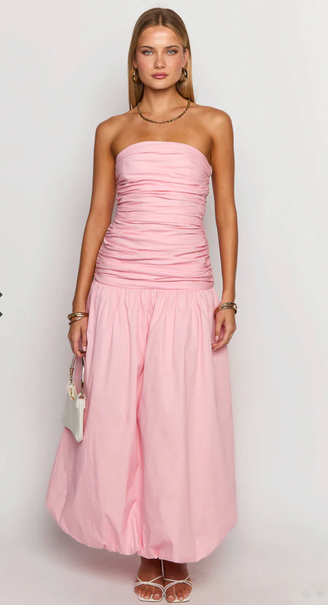 Boulevard Strapless Maxi Dress - Size 10